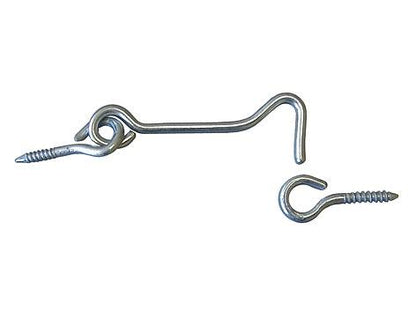 Kabliukas Domax 8871 K-60 201, sidabro, 60 mm x 14 mm