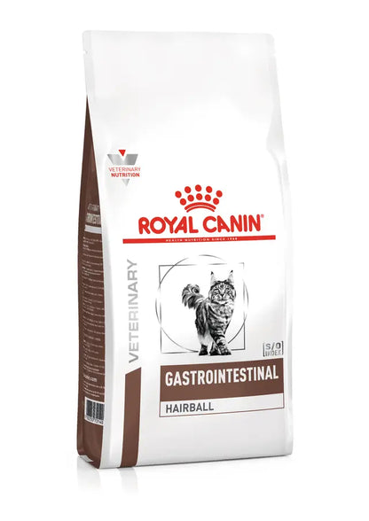 Gastrointestinal Hairball sausas pašaras katei