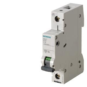 5SL6140-7 5SL Siemens Miniature circuit breaker 1P C40A 6kA