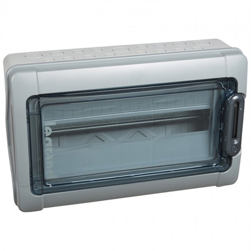 601981 PLEXO3 Modularer Verteilerkasten 1×12, IP65, IK09 N/PE-Klemmen