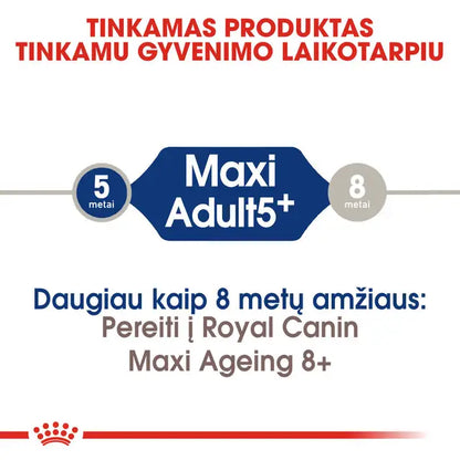 Royal Canin Maxi Adult 5+ dry food - For mature large breed dogs