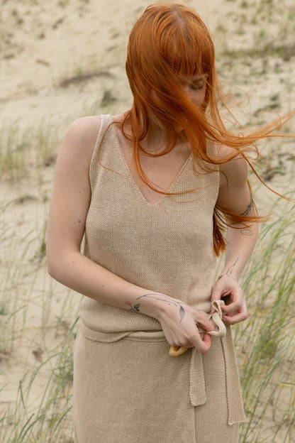 Mare 100 % Leinen, Co-ord Sand