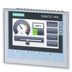 6AV2124-2DC01-0AX0 SIMATIC HMI KTP400 Comfort, Comfort Panel, Tasten-/Touchbedienung, 4" Widescreen TFT