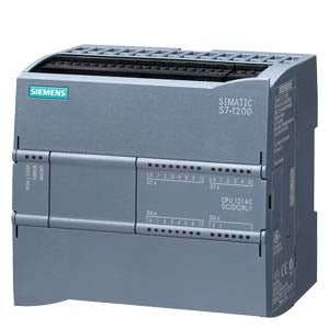 6ES7214-1HG40-0XB0 SIMATIC S7-1200, CPU 1214C, compact CPU, DC/DC/relay, onboard I/O: 14 DI 24 V DC; 10 DO relay 2 A; 2 AI 0-10 V DC, Power supply: DC 20,4-28,8V DC, Program/data memory 100 KB
