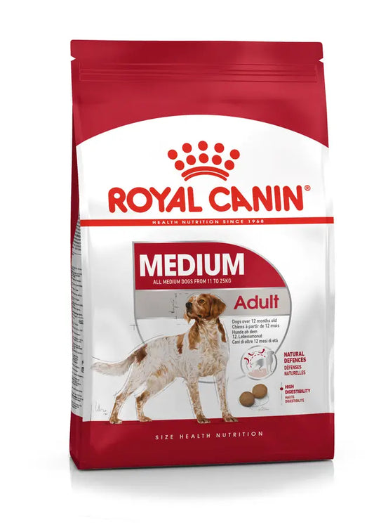 Royal Canin Size Health Nutrition Medium Adult 4kg - Sausas maistas suaugusiems vidutinių veislių šunims