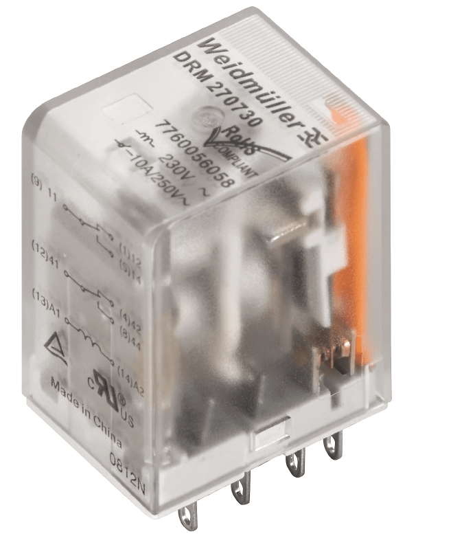 7760056086 DRM570730 Electromagnetic relay 4CO 230V AC 5A