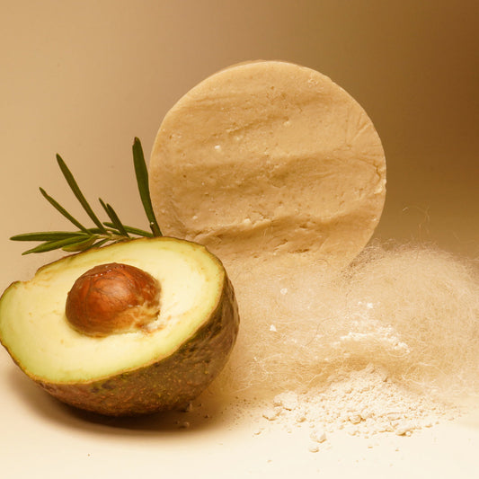 "Avocado" | Solid shampoo for dry hair - 100g 