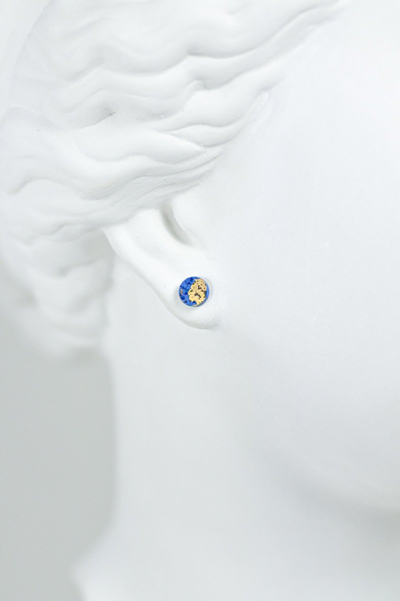 "Fauci" porcelain earrings
