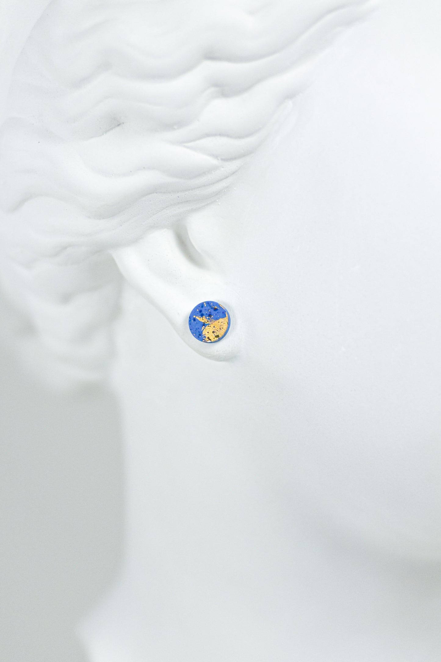 "Fauci" porcelain earrings