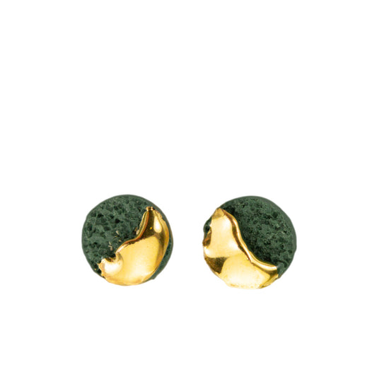 "Gene" porcelain earrings
