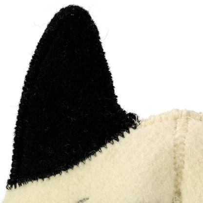 Children’s Sauna Hat ‘Wolf’, 100% Wool