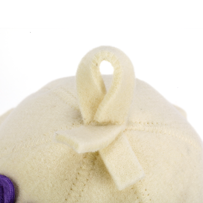Sauna Hat ‘Miss Sauna’ 100% Wool