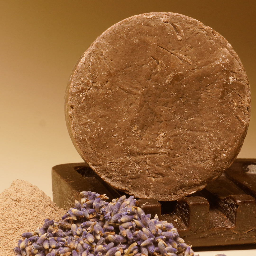 "Grouda" | solid shampoo for oily hair - 100g 