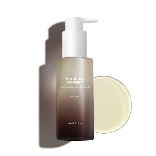 Haruharu Wonder Black Rice Moisture Deep Cleansing Oil - Giliai Valantis Aliejinis Veido Prausiklis 150ml