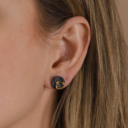 "Alista" porcelain earrings