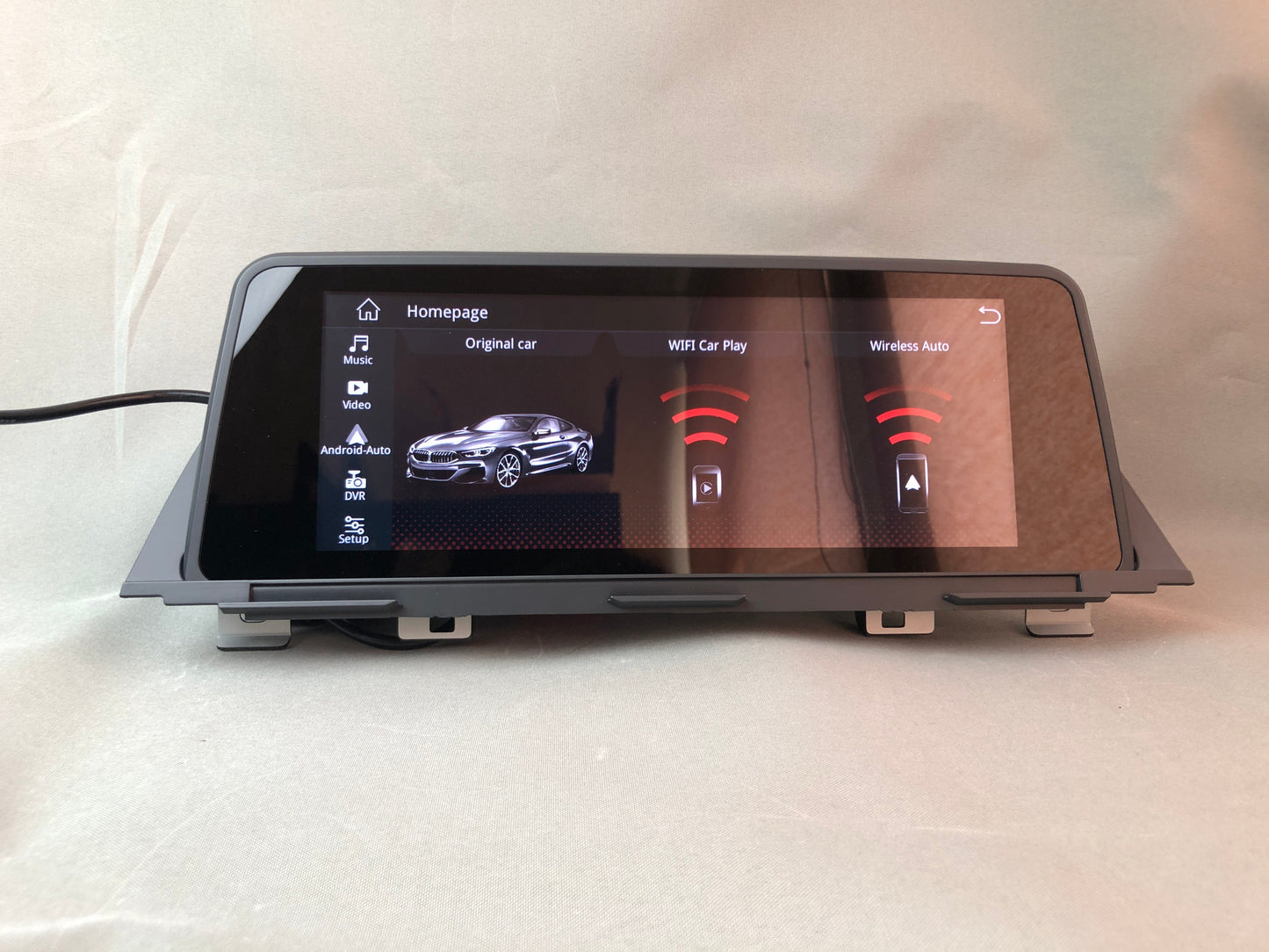 BMW F10 F11 5 Series CIC G30 Look Android Car Apple CarPlay Wireless Navigation Unit