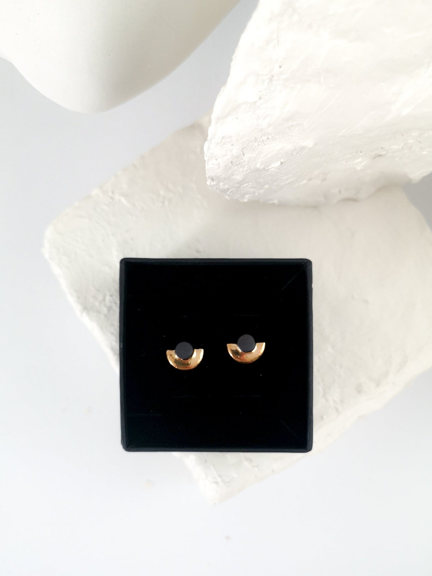 "Farida" porcelain earrings