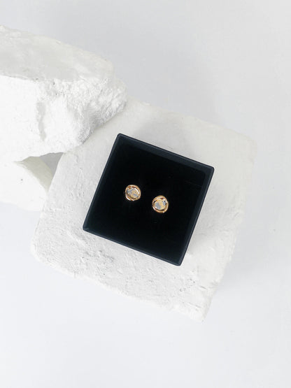 "CECYLIA" porcelain earrings
