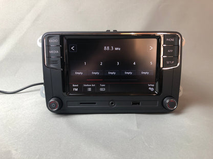 Volkswagen VW RCD 330 CarPlay and Android Car Navigation System Multimedia AUX GPS