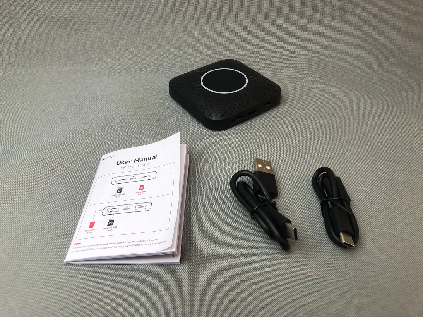 Android 13 Multimedia AI Box 8+128GB Carplay Android Auto Wireless Naviradio TV AMI