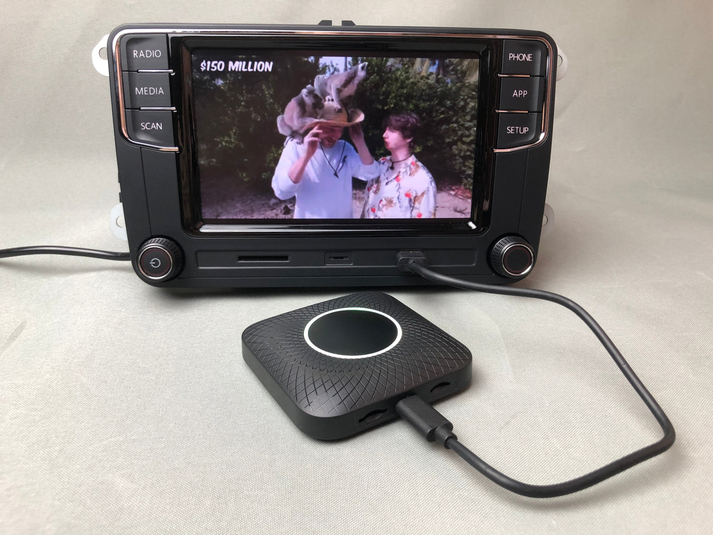 Android 13 Multimedia AI Box 8+128GB Carplay Android Auto Wireless Naviradio TV AMI