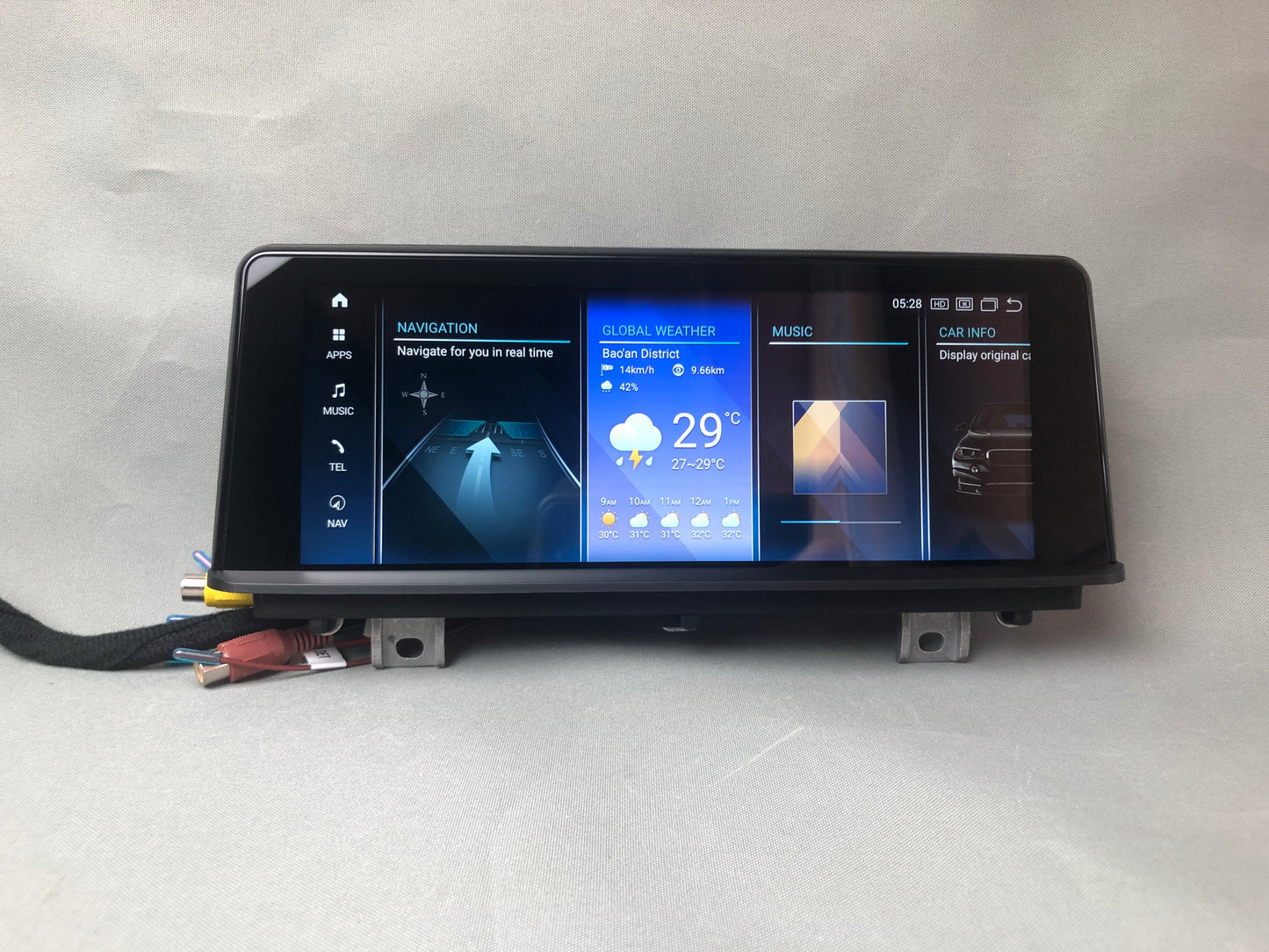 BMW F30 Android 8 Core Navigation Unit F31 F34 3 Series Multimedia 8.8" GPS 