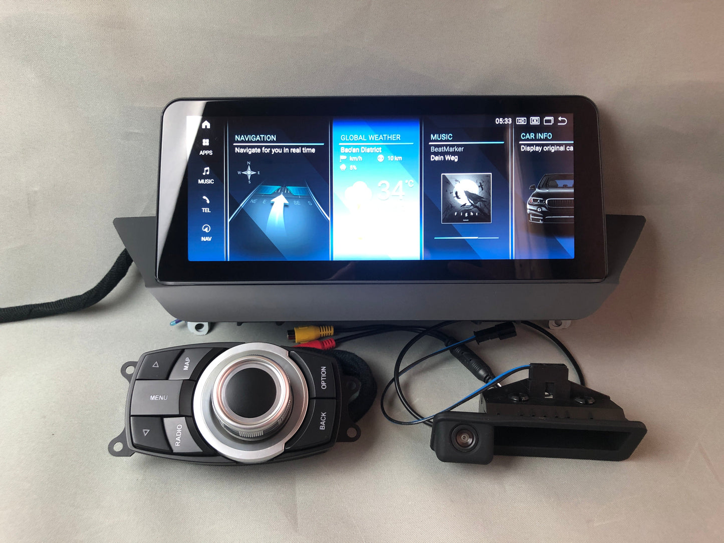 BMW X1 E84 CIC Android Navigation Unit Series Multimedia 2009 - 2015 GPS System
