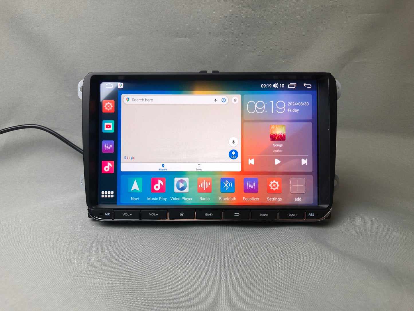 VW 9inch Android car stereo/radio with carplay/Android auto fit vw golf 5 6 passat caddy eos polo jetta