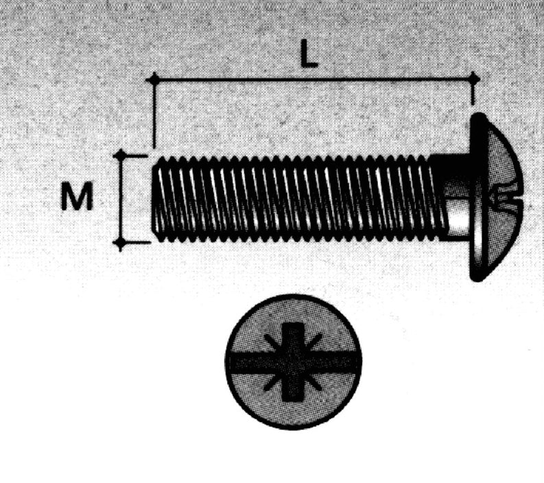 BOLT BREAKABLE M4X45
