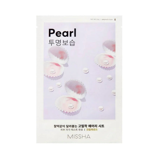 Missha AIry Fit Sheet Mask # Pearl - Lakštinė Veido Kaukė