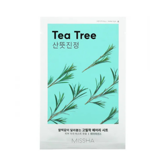 Missha AIry Fit Sheet Mask # Tea Tree - Lakštinė Veido Kaukė