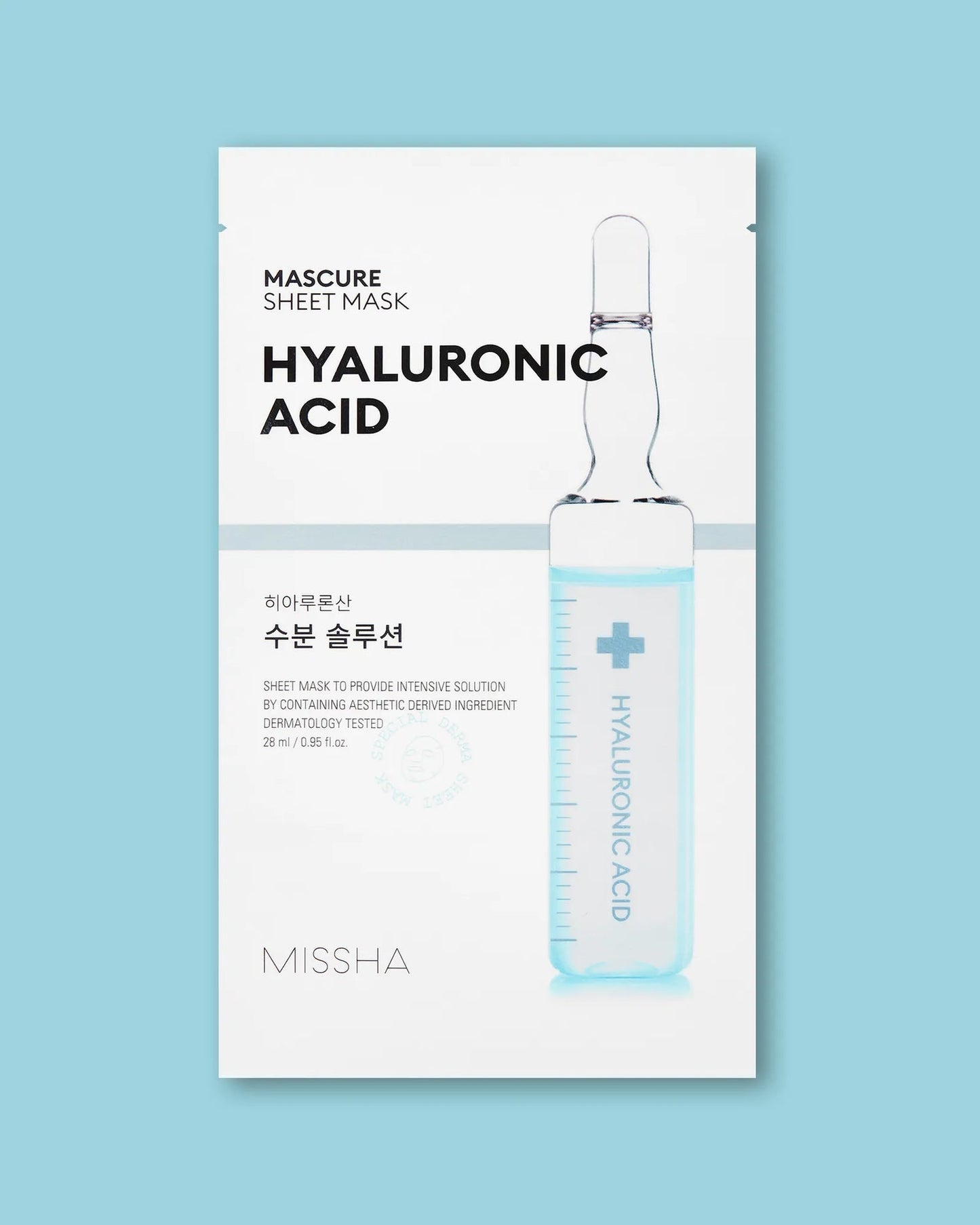 Missha Mascure Hydra Solution sheet mask - Lakštinė Veido Kaukė