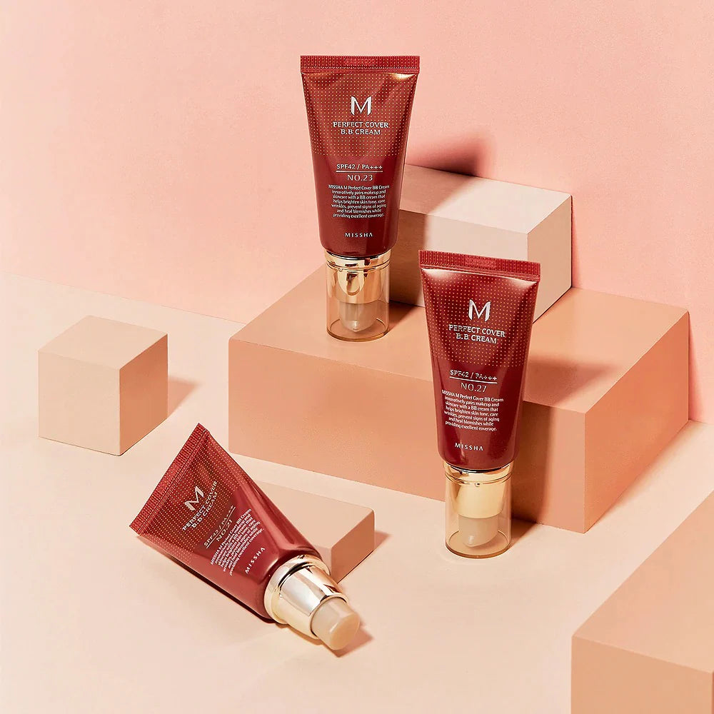 Missha M Perfect Cover BB Cream SPF42/PA+++ - BB Cream (No.23 Natural Beige) | 50 ml