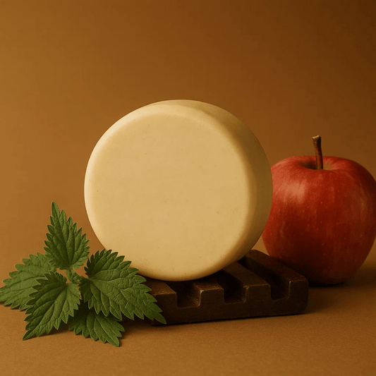 "Maluma" | Solid Shampoo with Salt Butter &amp; Rosemary. Gentle &amp; Moisturizing - 100 g