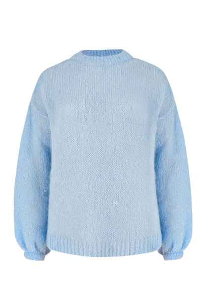 Melody Mohairpullover Himmelblau
