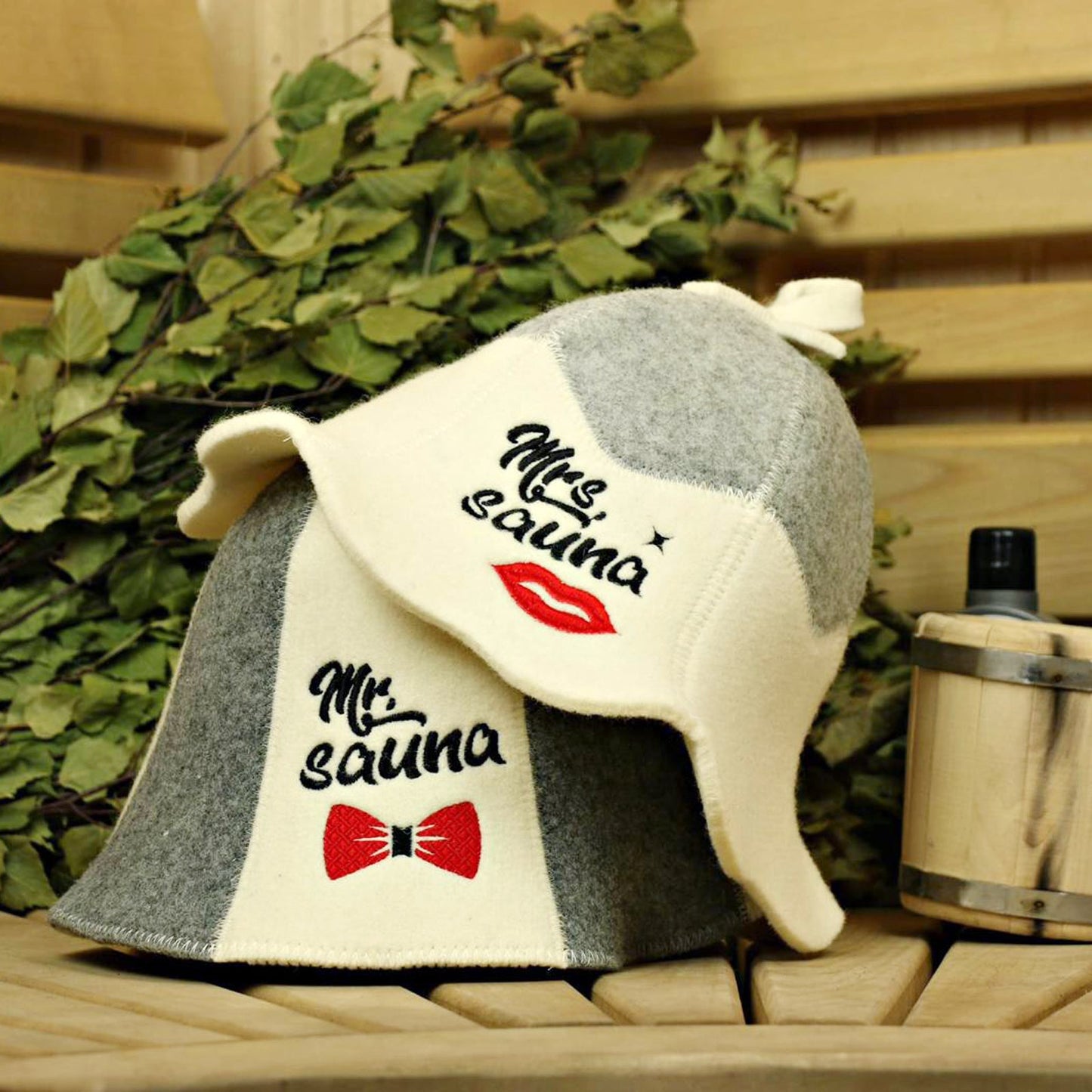 Sauna Hat ‘Mr. Sauna’, 100% Wool