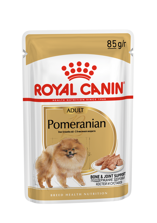 Royal Canin Pomeranian Loaf - Specialus šlapias maistas suaugusiems šunims 12x85g