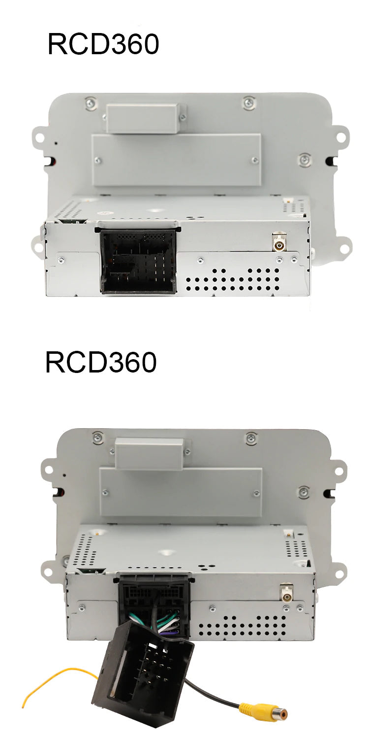 Volkswagen VW RCD360 CarPlay Navigation unit Golf MK5 MK6 TIGUAN TOURAN EOS SCIROCCO RCD 360