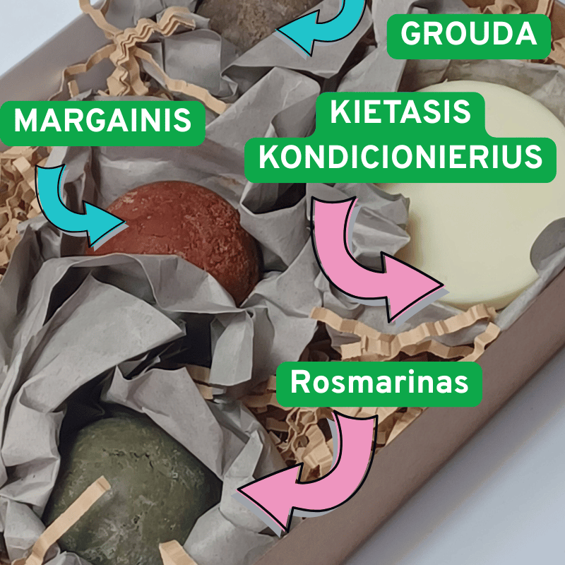 'Relief' Solid Shampoo &amp; Conditioner Sample Pack | Selection for Itchy, Flaky Scalps | 120 g