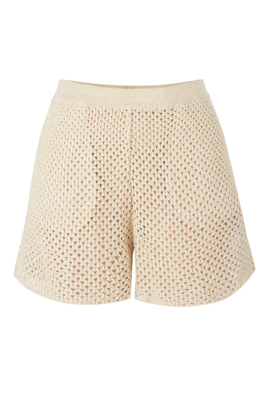 Coco Spitzenshorts Creme