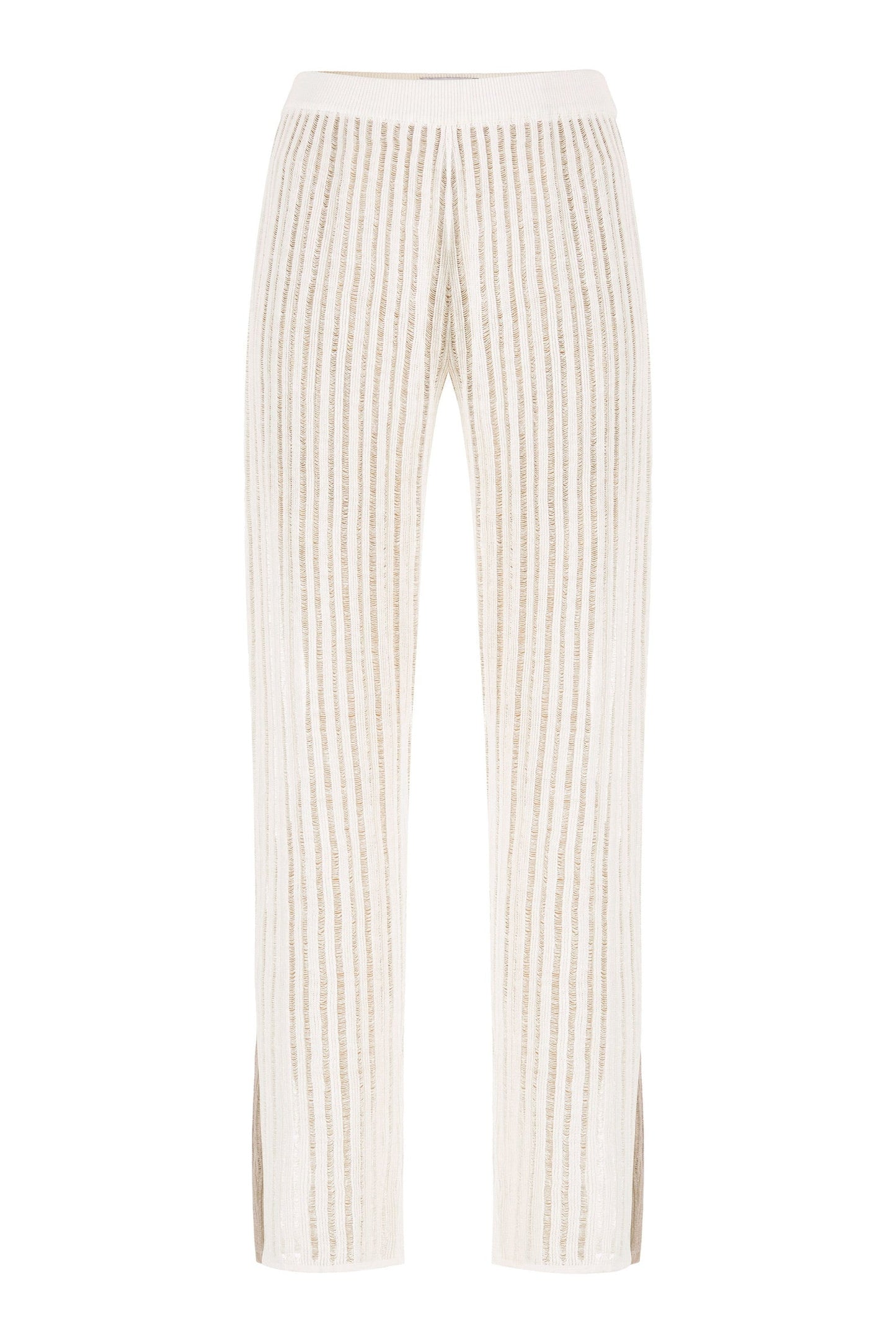 Sole 100% Linen Beach Pants White
