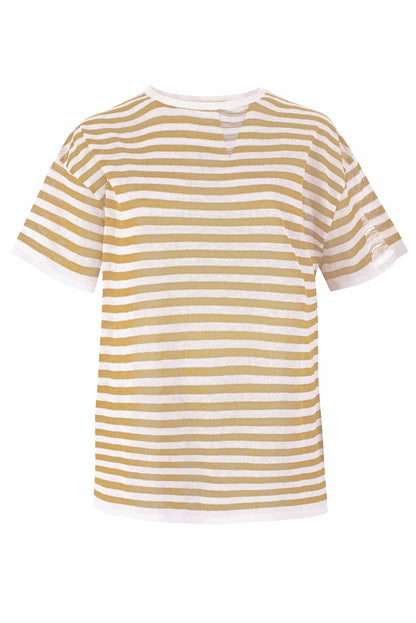 Energia 100% Leinen T-Shirt Sand *Unisex* 
