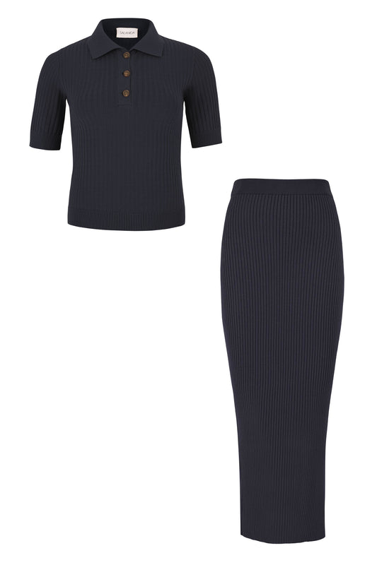 Madonna Co-ord Schwarz