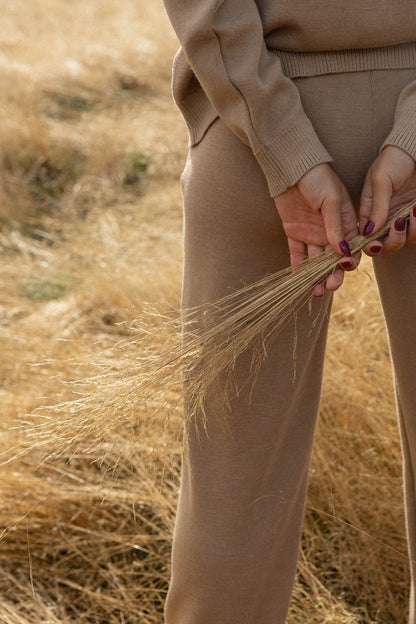 Bene 100 % Merino Co-ord Beige