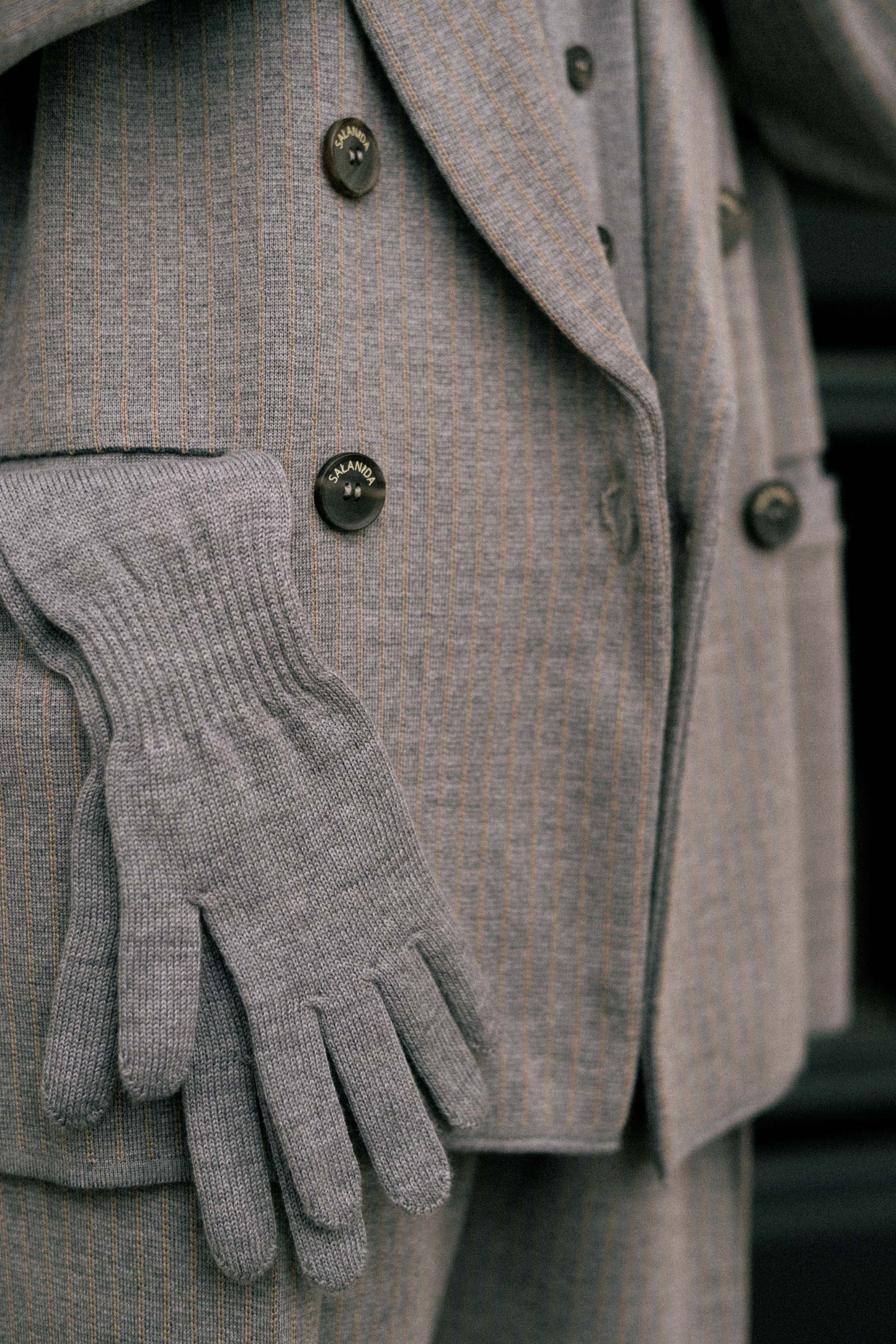 Via 100% Merino Set Light Grey