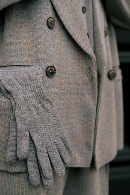 Via 100% Merino Set Light Grey
