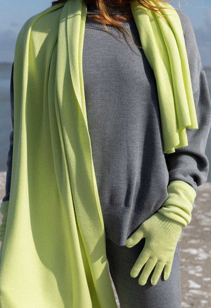Via 100% Merino Set Limone