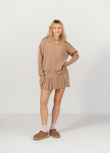 Piccolo &amp; Rotondo 100 % Merino-Kombination in Beige