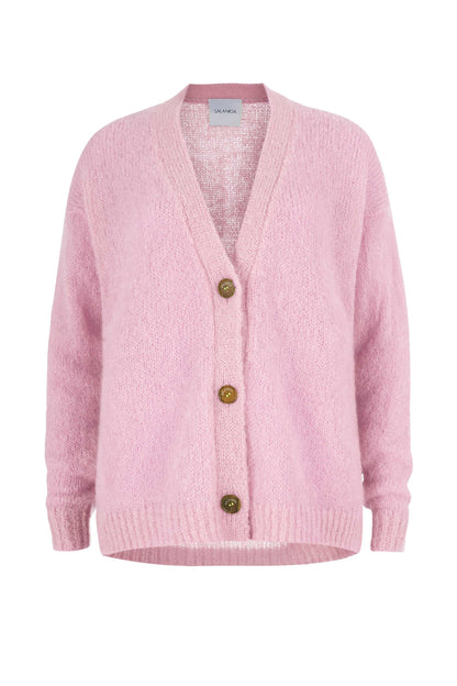 Melody Mohair Strickjacke Rosa 