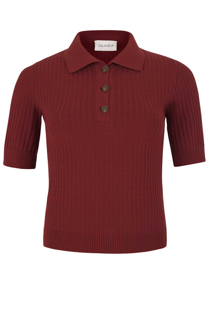 Madonna Poloshirt Burgund
